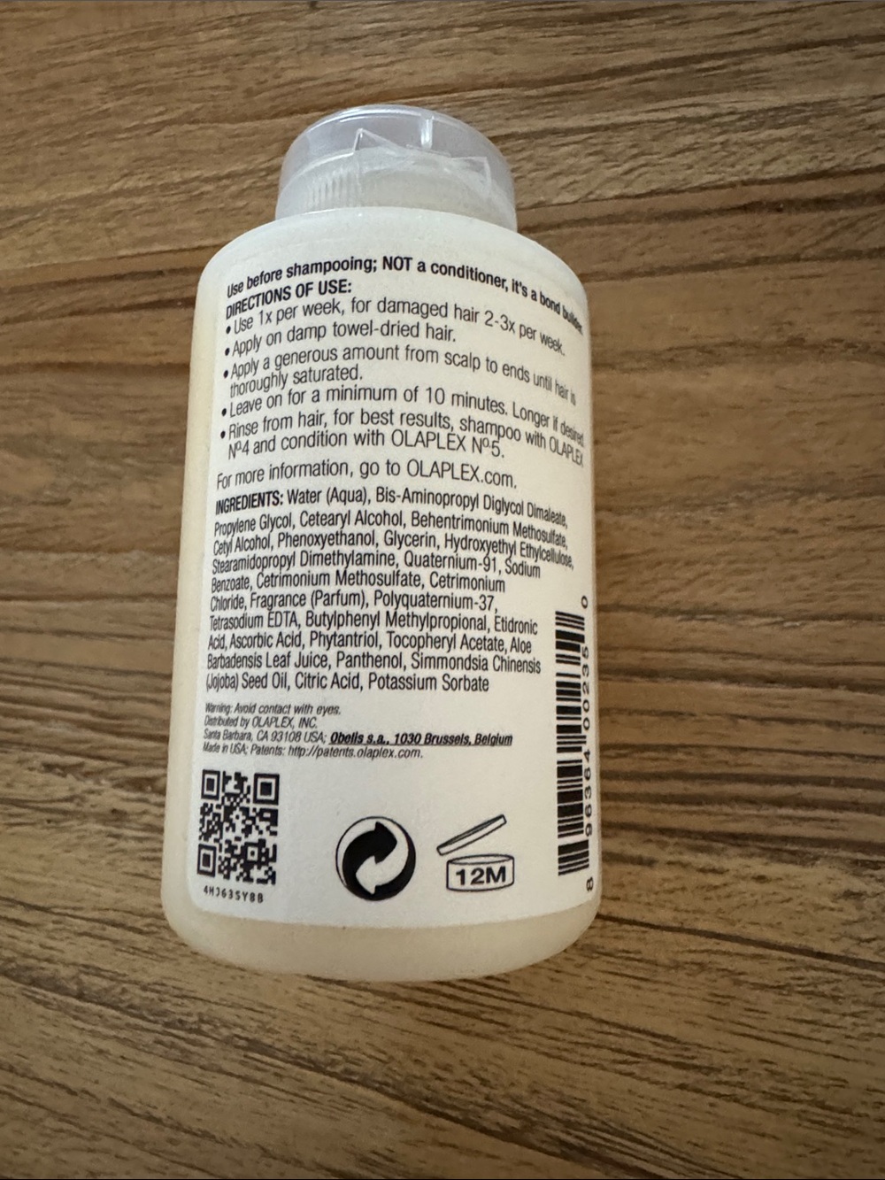 OLAPLEX No.3 Hair Perfector - White Bottle - Picture 3 of 3